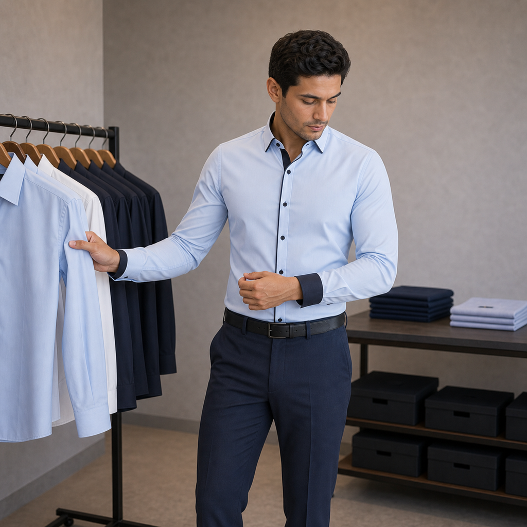 Camisas corporativas detalle