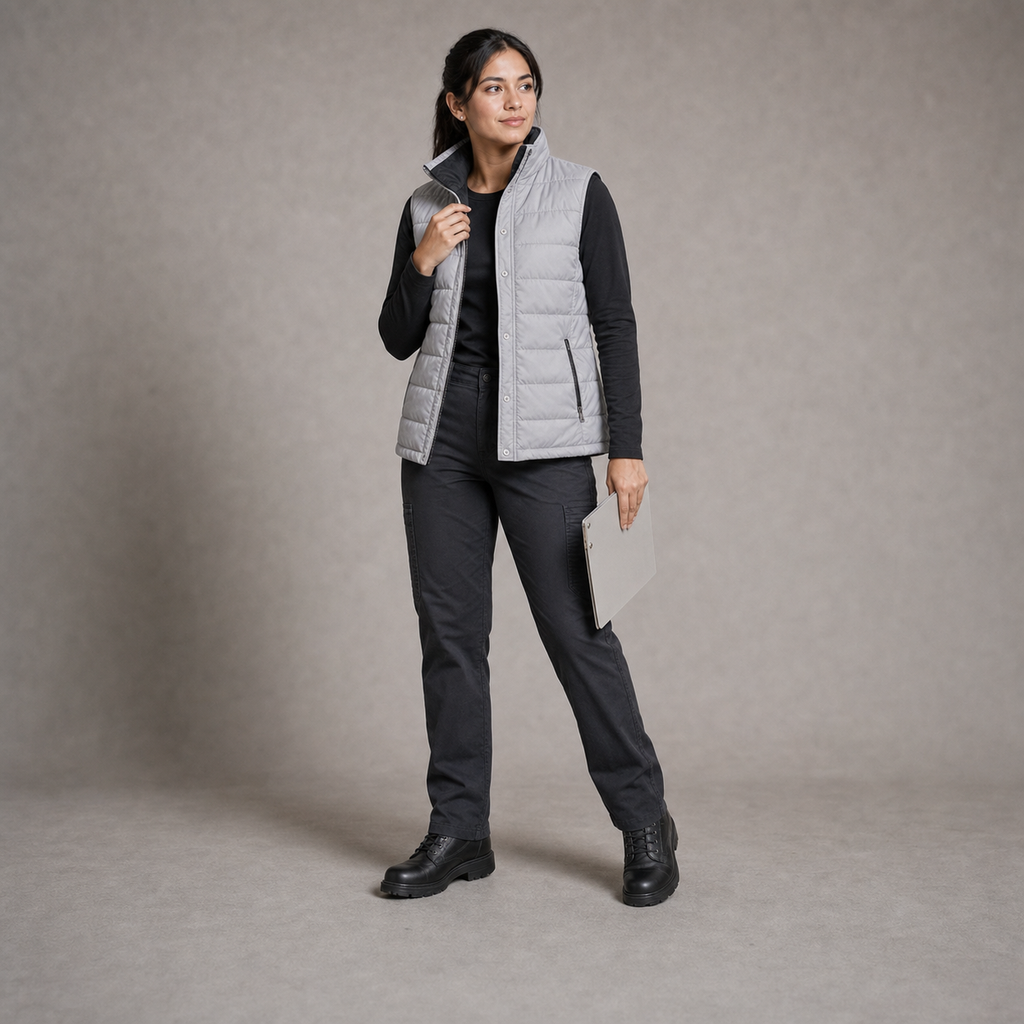 Chompas y chalecos acolchados para mujer 10