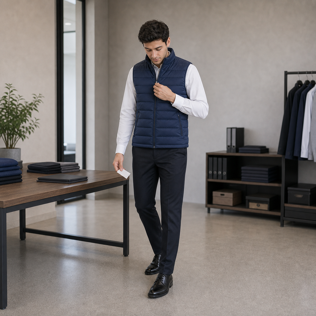 Chompas y chalecos acolchados para hombre 3