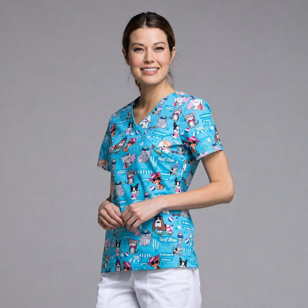 Scrubs médicos para mujer 15