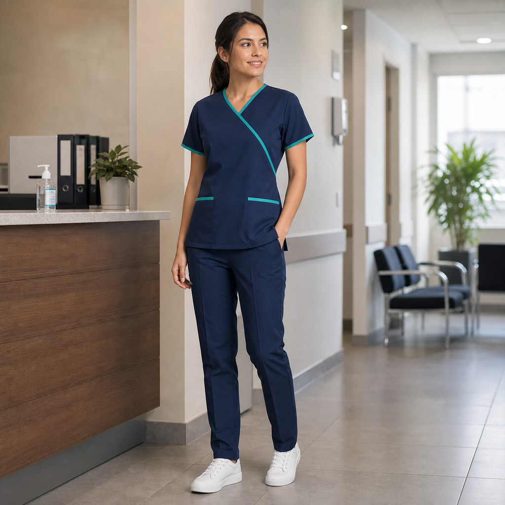 Scrubs médicos para mujer 5