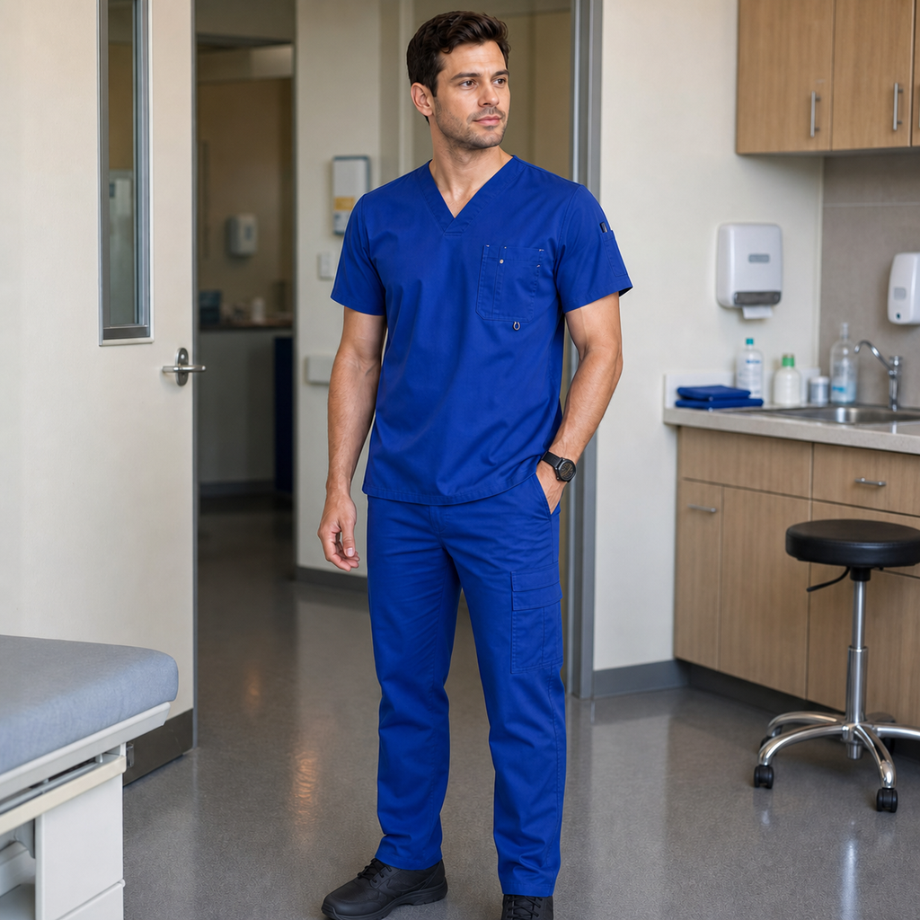 Scrubs médicos para hombre 8