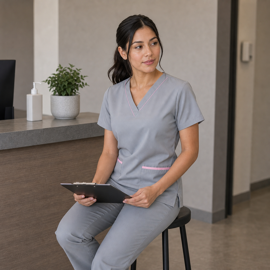 Scrubs médicos para mujer 8