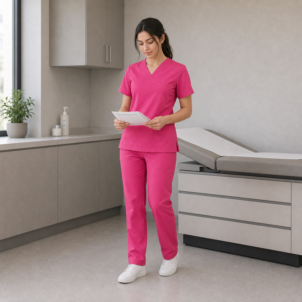 Scrubs médicos para mujer 9