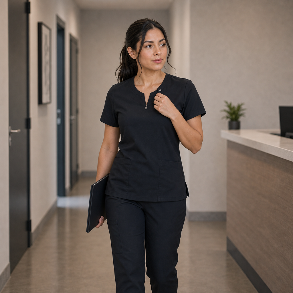 Scrubs médicos para mujer 11