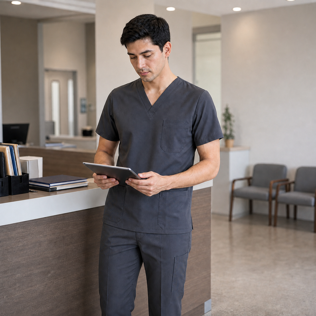 Scrubs médicos para hombre 3