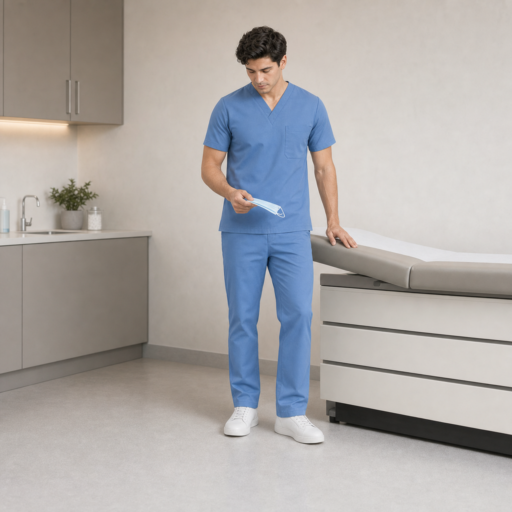 Scrubs médicos para hombre 7